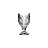 Trestle clear water goblet by Fitz & Floyd