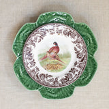Woodland salad plate with Cabbage Green