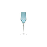 Contessa champagne flute in teal by Vietri