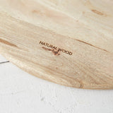 Solid mango wood cutting board