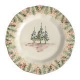 Natale dinner plate by Arte Italica