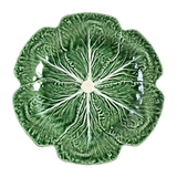 Cabbage Green charger plate by Bordallo Pinheiro