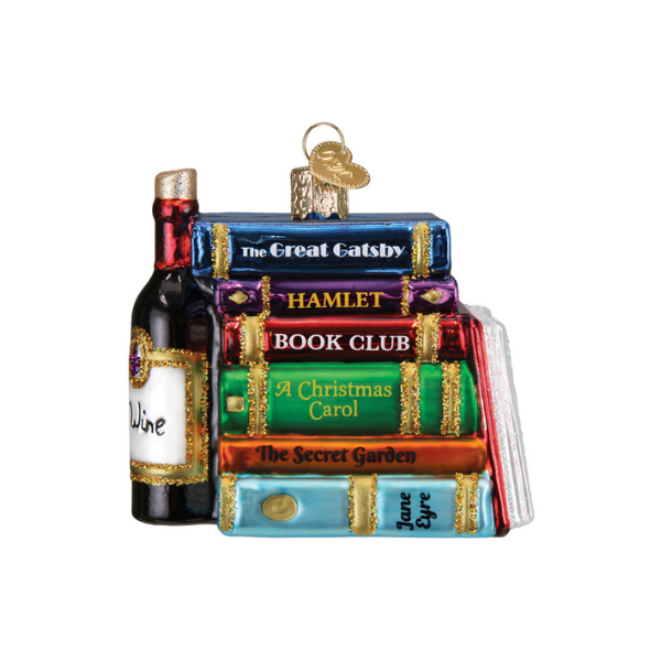 Book Club Ornament
