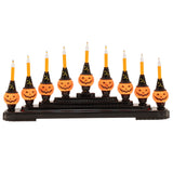 Cute electric pumpkin bubble-light centerpiece by Christopher Radko