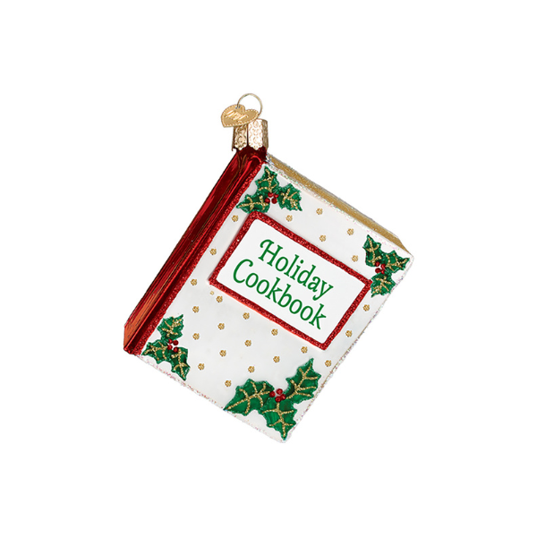 Christmas Cookbook Ornament