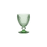 Boston Green Claret Wine Glass Set
