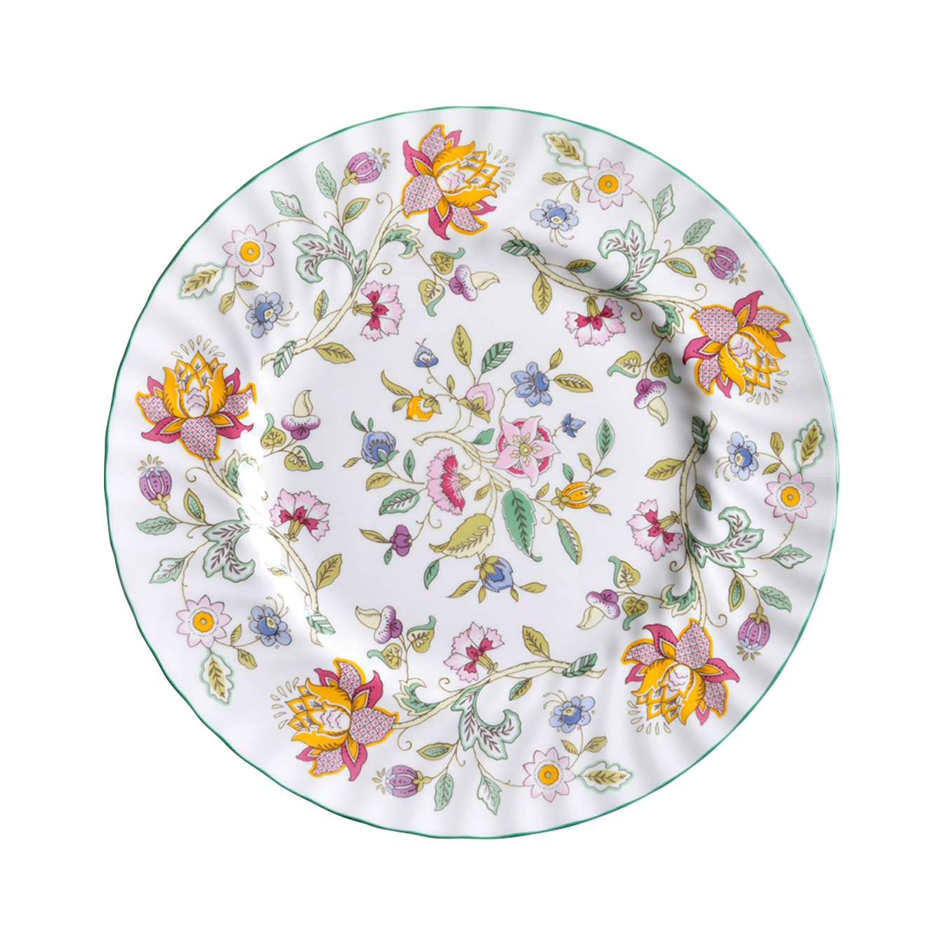 Haddon Hall dinner plate by Minton