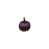 Small purple glass pumpkin by Blenko