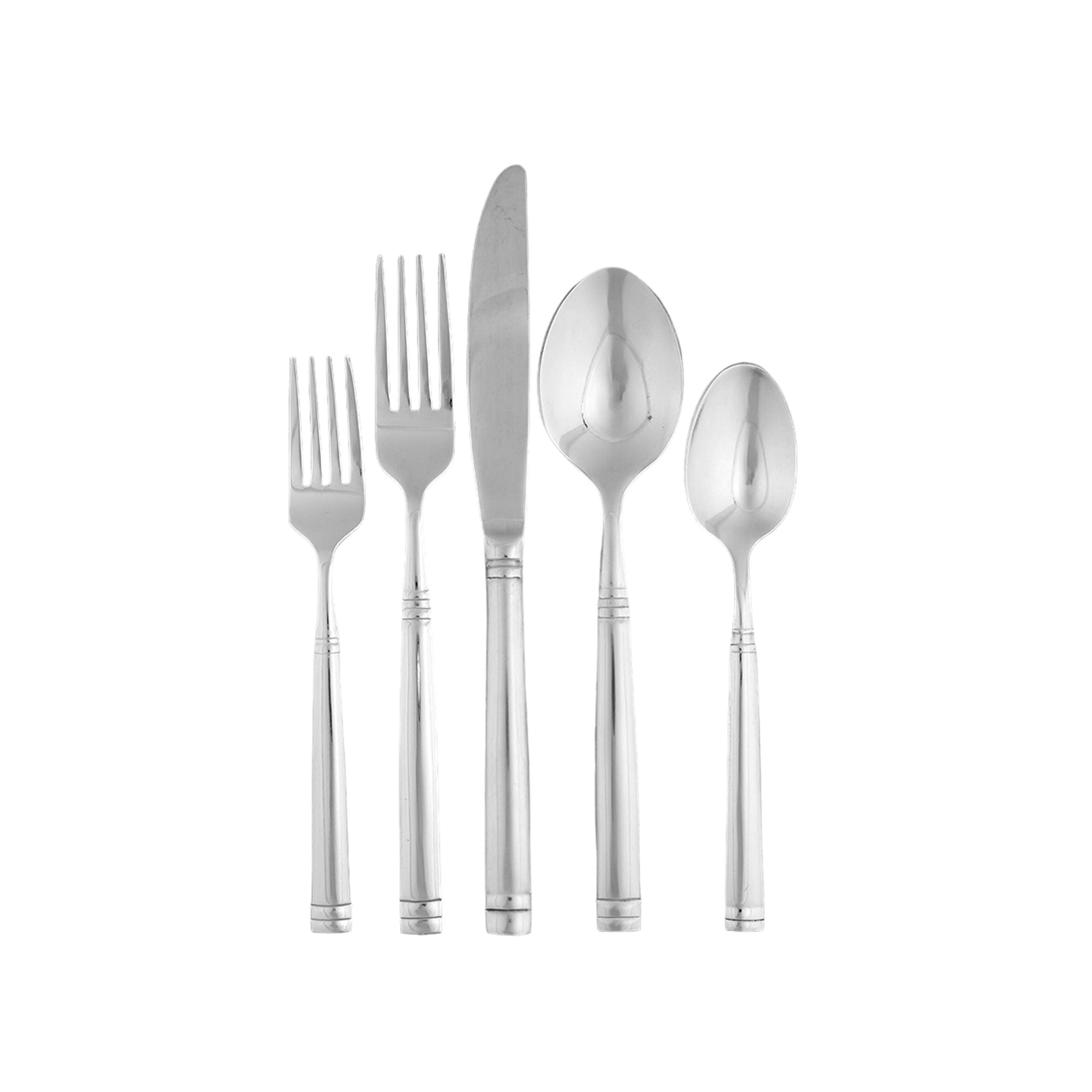 Stephanie five-piece place setting by Towle