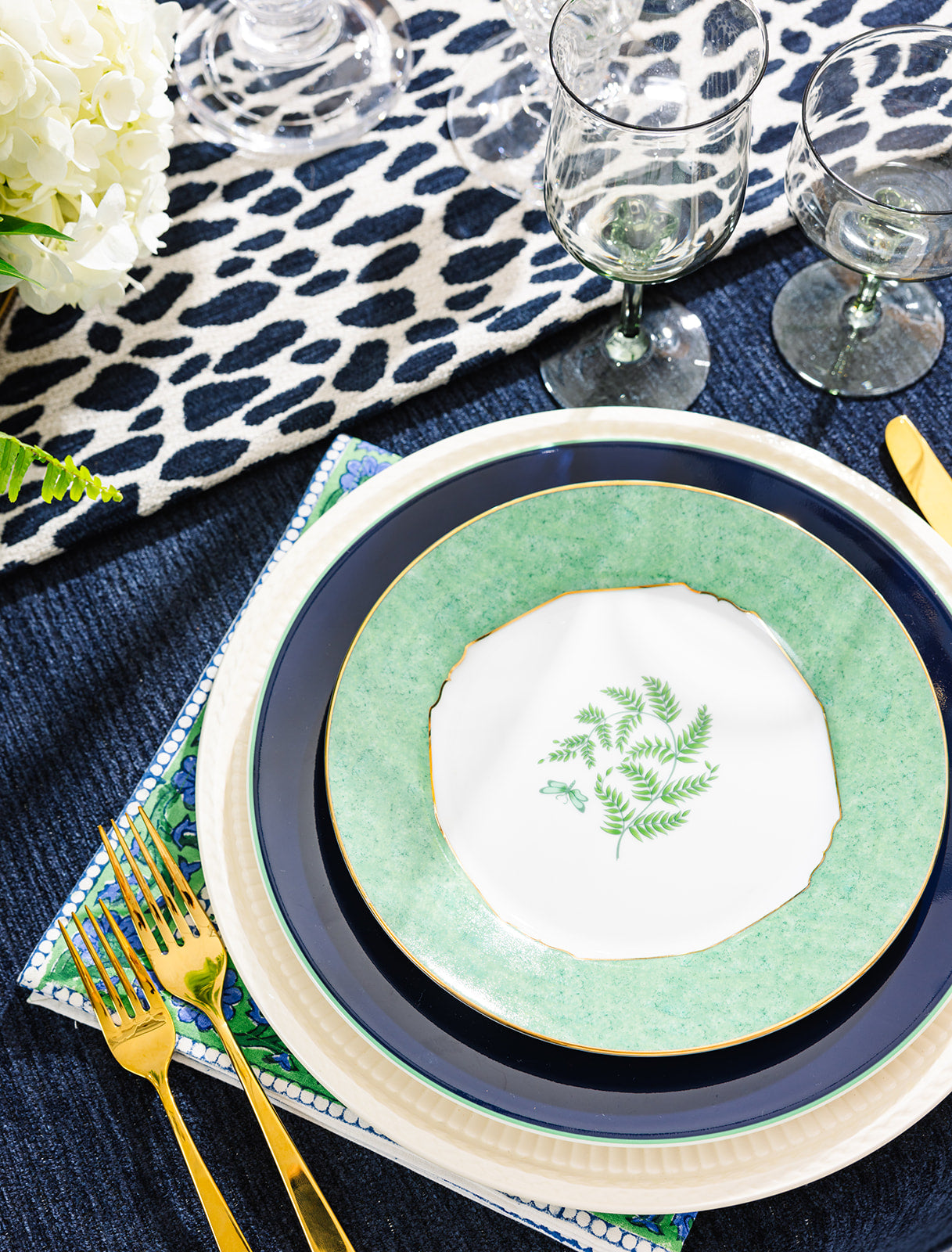 Fern + Ink Place Setting