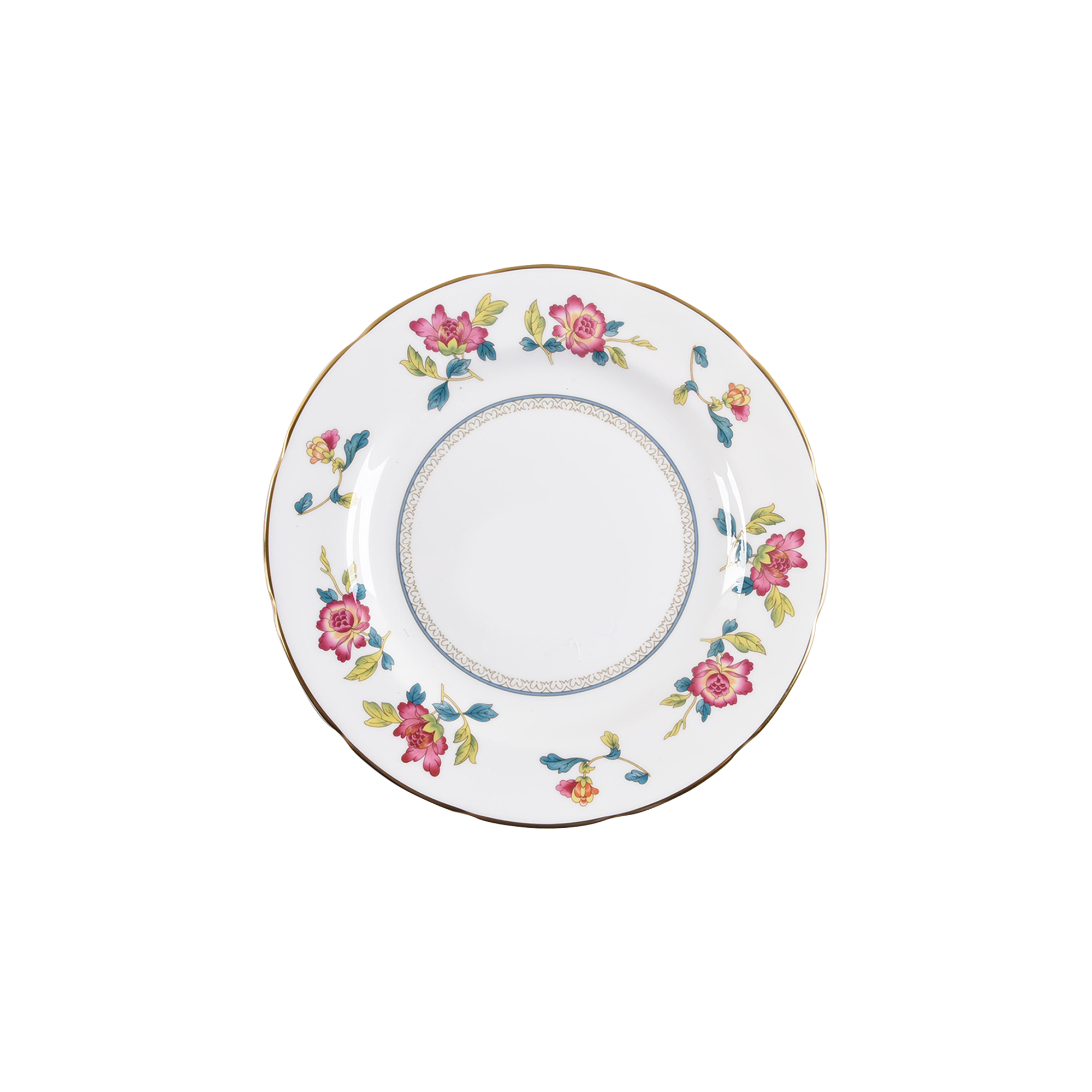 Chinese Flowers Salad Plate