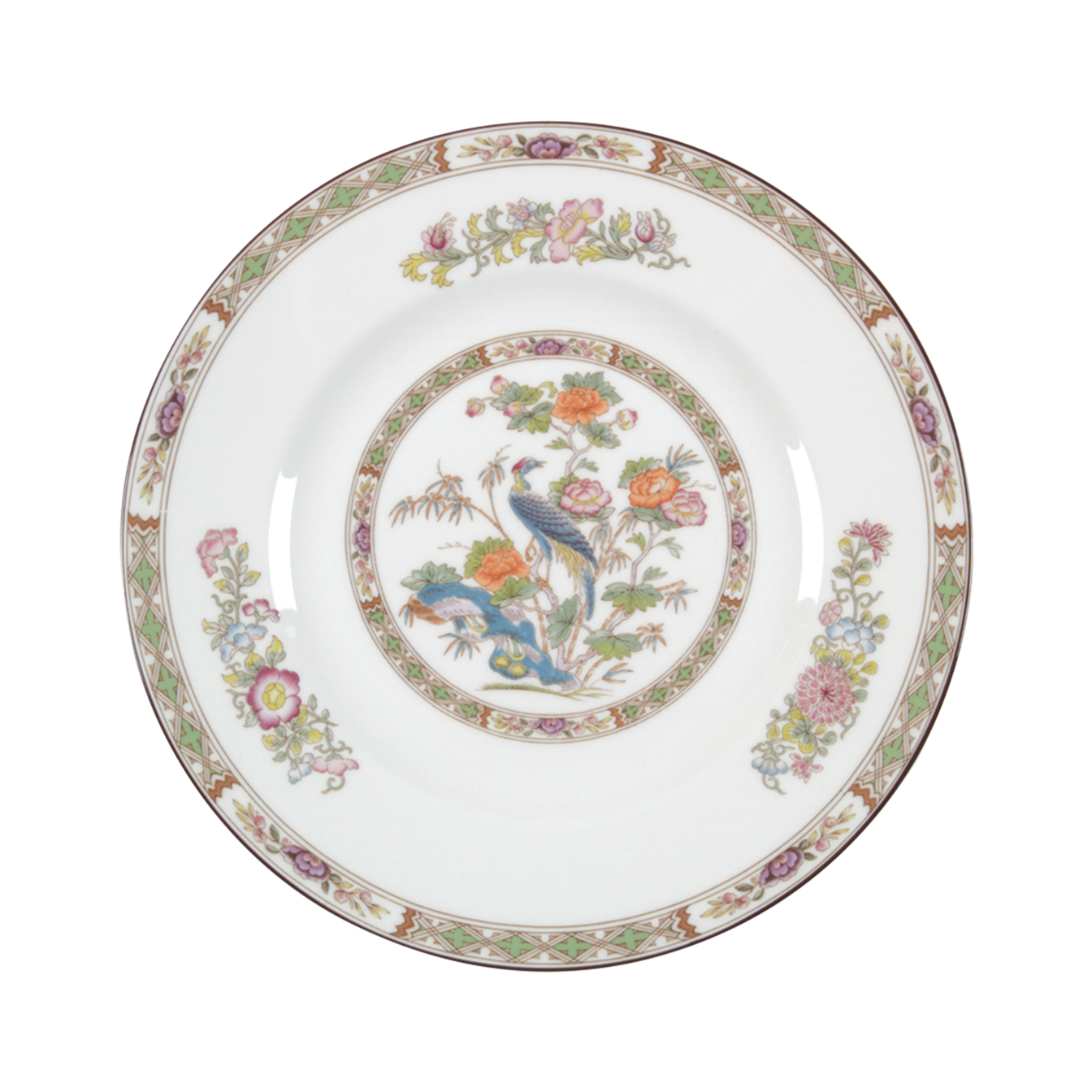 Kutani Crane dinner plate by Wedgwood