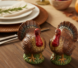 Woodland Turkey Salt & Pepper Set