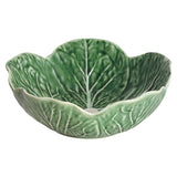 Cabbage Green Cereal Bowl by Bordallo Pinheiro