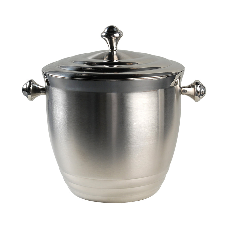 Tuscany Classics Stainless Ice Bucket with Lid by Lenox